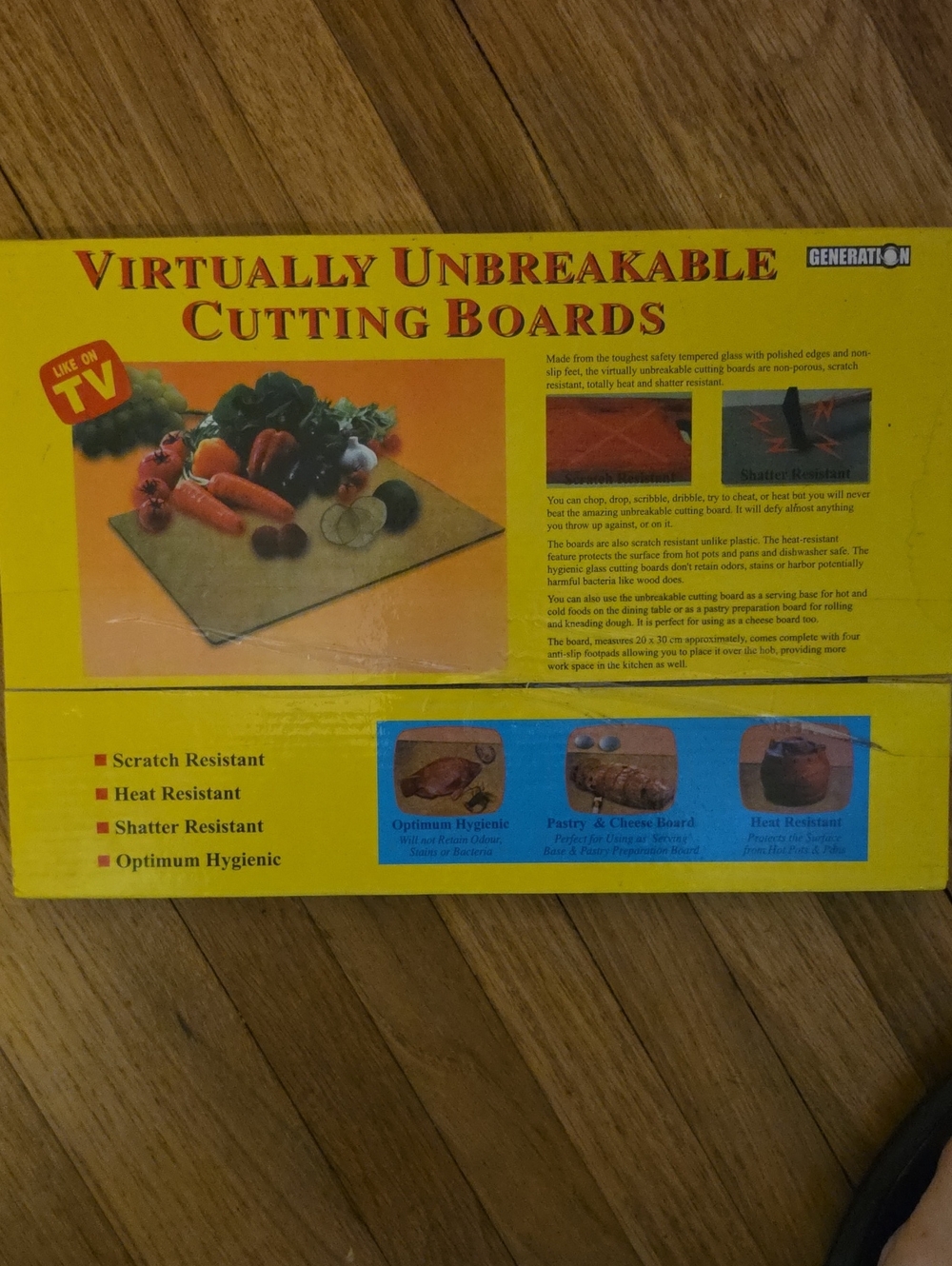 Virtually Unbreakable Cutting Board